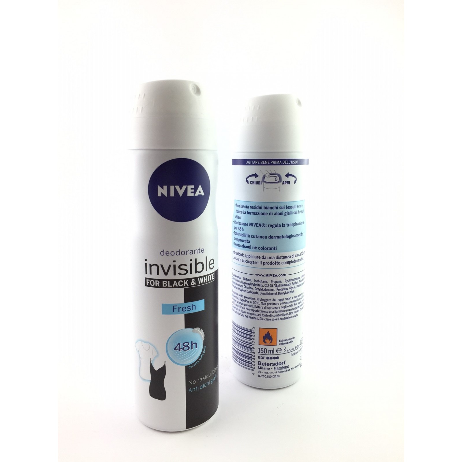 Deodorante Spray Nivea Invisible 150ml